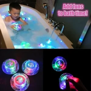 1PC Nové dětské dětské vany Dětské koupelnové LED světelné hračky Color Changekids Bath Toys Gift