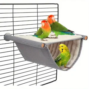 Pet Bird Hammock pro papoušky Papoušek Papoušek Nest Home Soft House Plyšový houpací stan Klec Perch Stand pro papoušky Budgies Papoušek Pet příslušenství