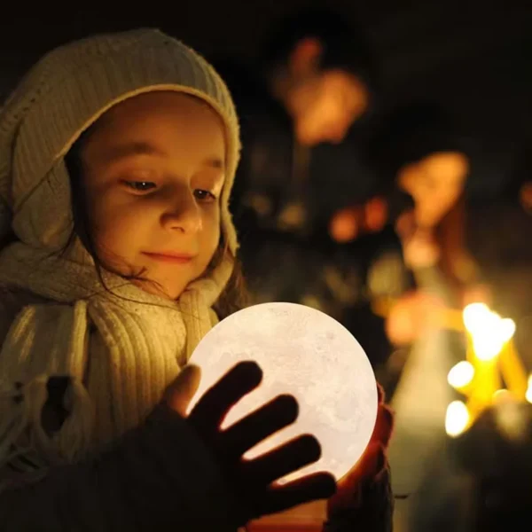 LED světlo Moon Lamp