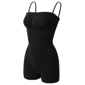 Bodysuit bez ramínek off rameno Bustier pasu Snathing tvarování Tube Top Dámské šortky Shapewear bříško kontroly tělo Shaper pasu Trainer hubený spodní prádlo