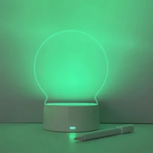 LED noční světlo Note Board Message Bedside Lamp Board with Pen USB Battery Power Holiday Light Desktop Lamp Bedroom Decor Dětský dárek