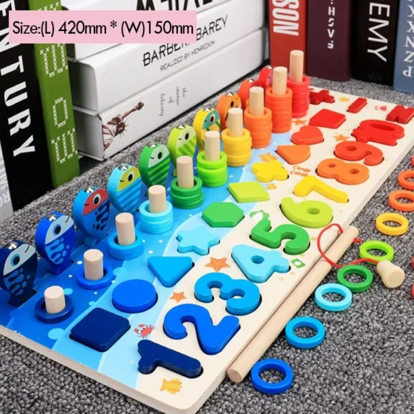 Dřevěné puzzle pro děti
