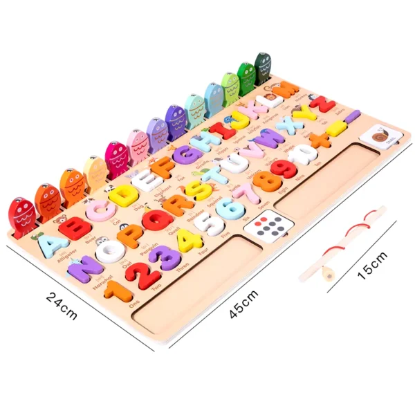 Dřevěné puzzle pro děti