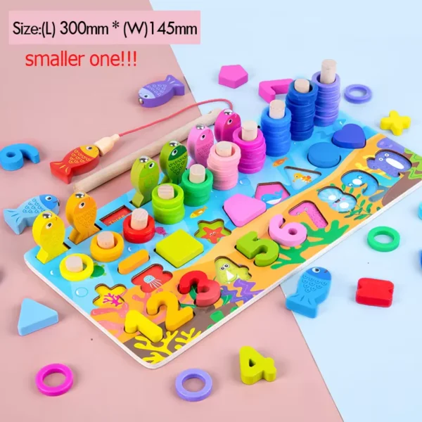Dřevěné puzzle pro děti