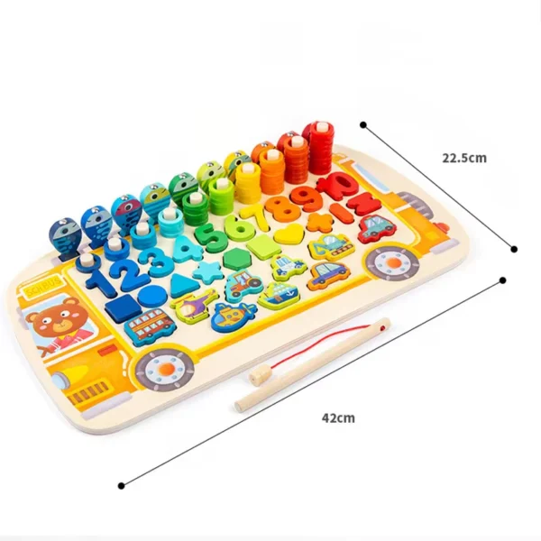 Dřevěné puzzle pro děti