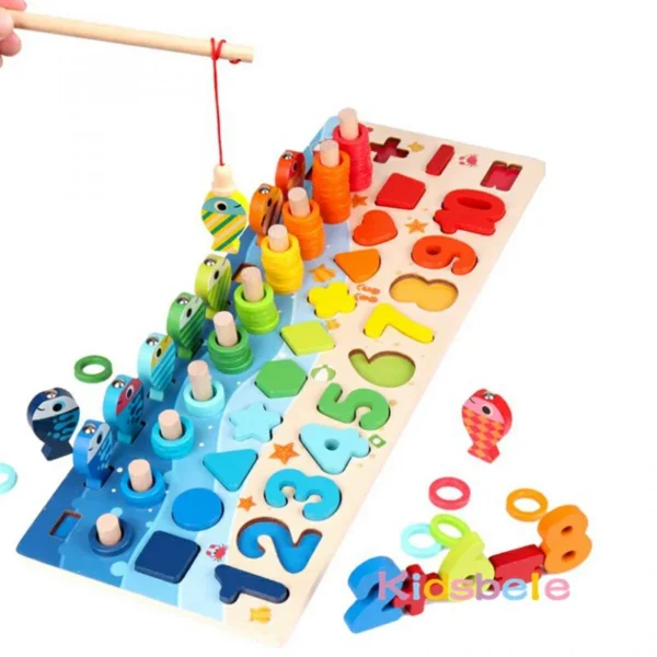 Dřevěné puzzle pro děti