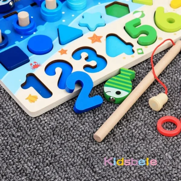 Dřevěné puzzle pro děti