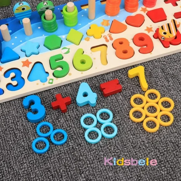 Dřevěné puzzle pro děti