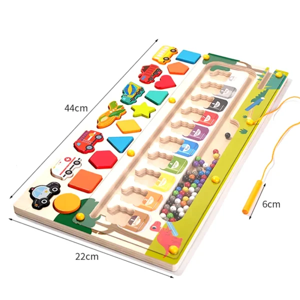 Dřevěné puzzle pro děti