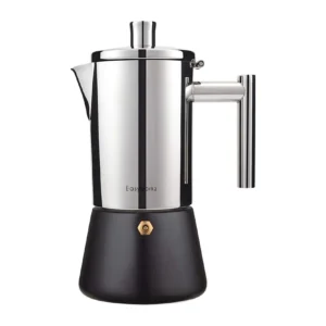 Diego Moca Coffee Espresso Maker z nerezové oceli Italský kávovar 4Cup 6,8 Oz Indukční Moka Pot